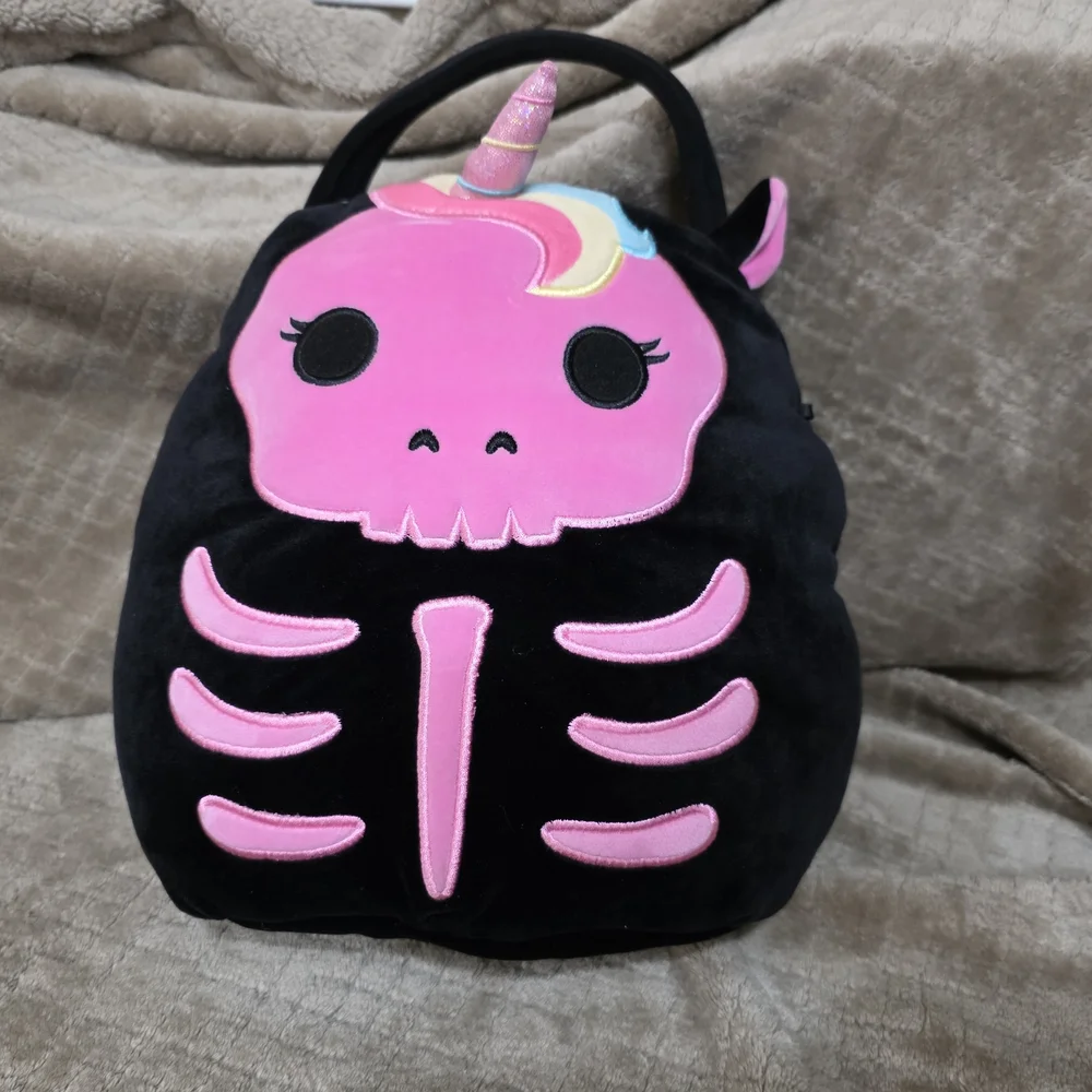 Squishmallows Sketlana the Skeleton‎ Halloween Treat Pail